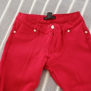 Red pants